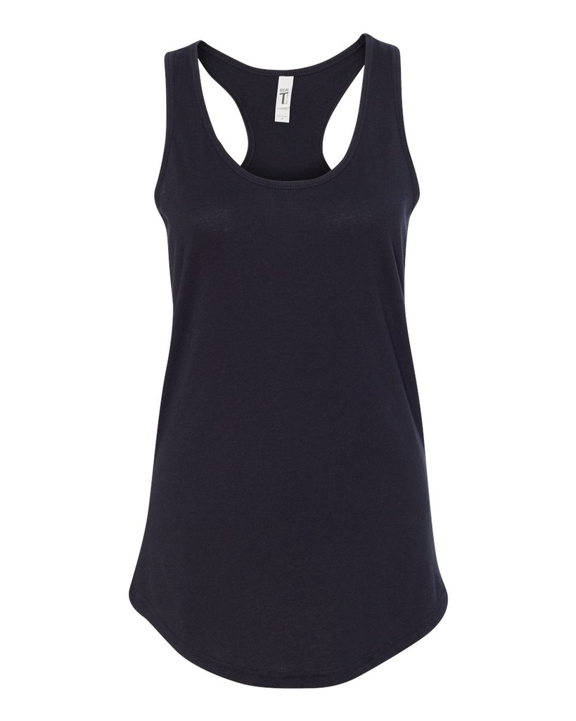 [104131000100101] Next Level Women's Ideal Racerback Tank - 1533 (Black, XS)