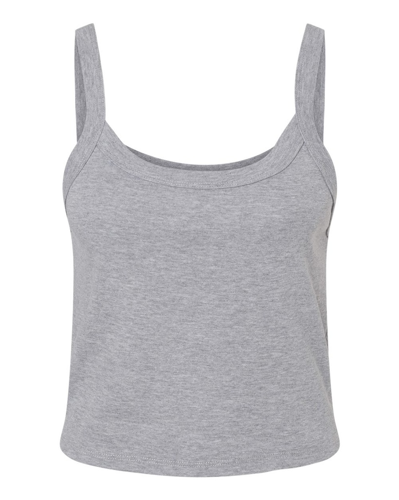 [104033001301001] Bella + Canvas Women's Micro Rib Spaghetti Strap Tank - 1012 (Athletic Heather, XS)