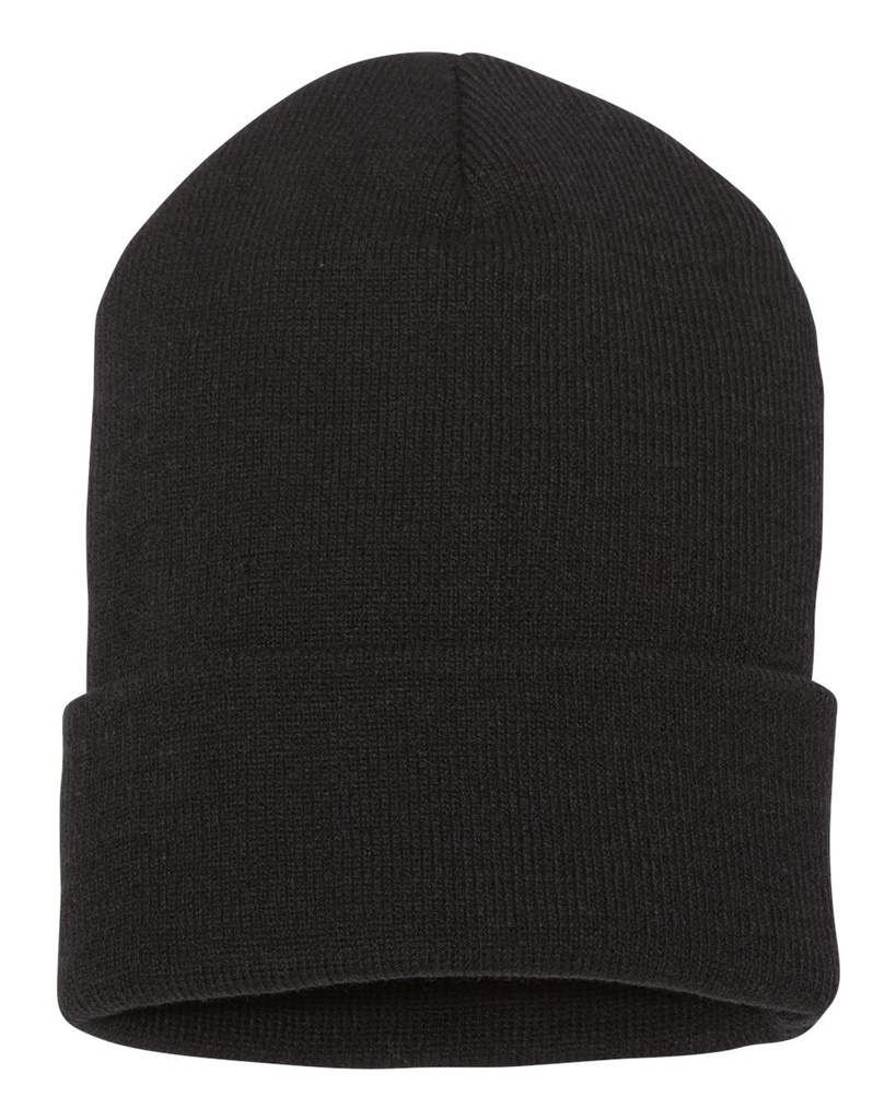 [407228000600100] YP Classics Cuffed Beanie - 1501KC (Black)
