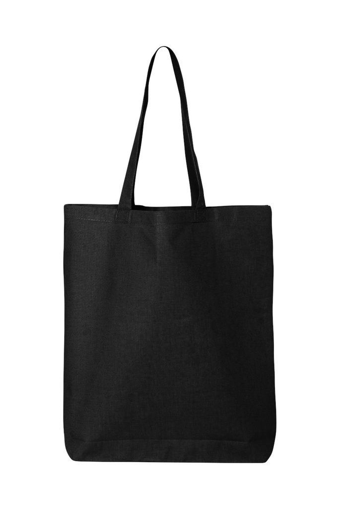[601159000500100] Q-Tees 12L Economical Tote - QTBG (Black)