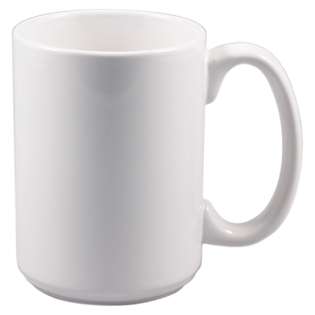 [301001011500002] Lumina 15 oz. White Ceramic Mug - SUB-MUG-15